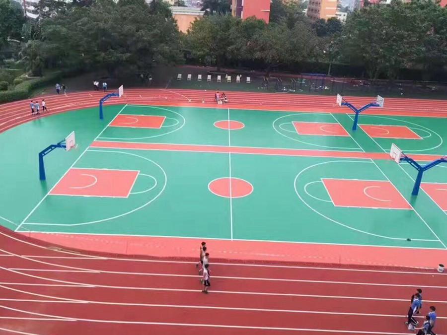 溫度對硅PU籃球場夏季施工有什么影響？夏季施工溫度掌握注意事項(xiàng)