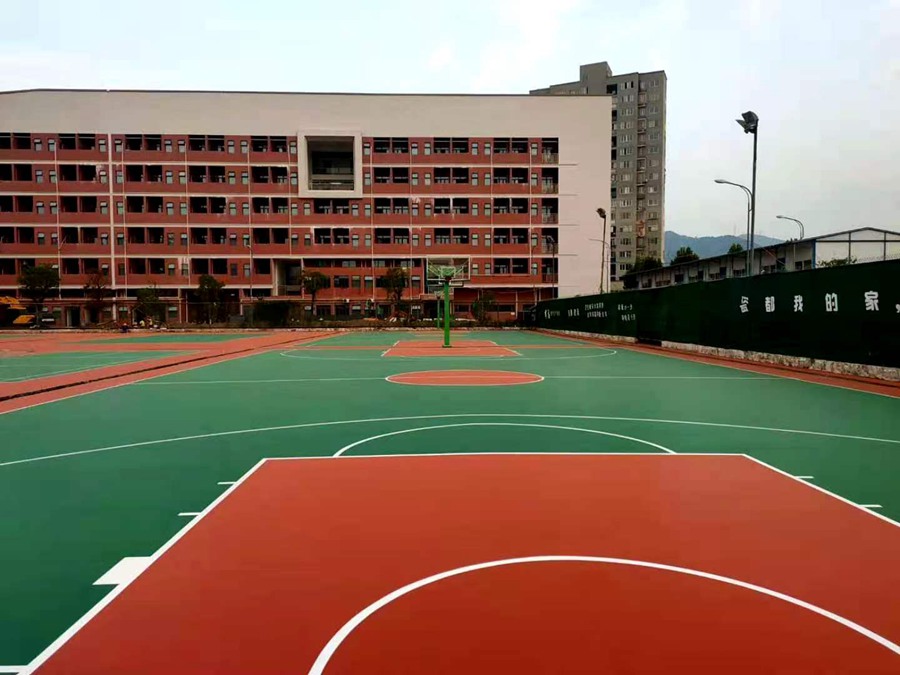 學(xué)校塑膠跑道